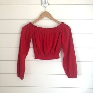 Off the shoulder top